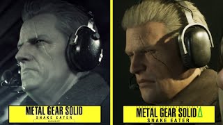 Metal Gear Solid 3 Remake vs Pachislot Early Graphic Comparison [upl. by Ametaf]