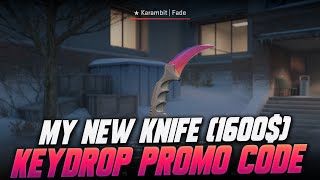 MY NEW KNIFE 1600 CS2 CASE OPENING 2024 keydrop FREE 050  HOW TO GET FREE SKINS CS2 [upl. by Nyllewell]