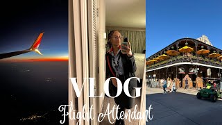 Flight Attendant Vlogs First Orlando Trip New Layover New Orleans amp Oklahoma City ￼ [upl. by Ecinaej]