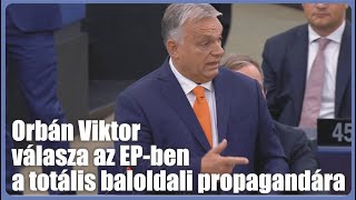 Orbán Viktor Önök akarnak minket kioktatni demokráciából  20241009 [upl. by Abshier]