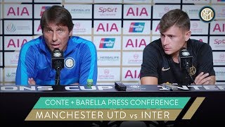 MANCHESTER UNITED vs INTER  ANTONIO CONTE  NICOLO BARELLA PRESS CONFERENCE  ICC 2019 SUB ENG [upl. by Hillery]