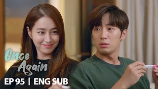 Lee Sang Yeob finds out Lee Min Jung is pregnant Once Again Ep 95 [upl. by Ecinad]