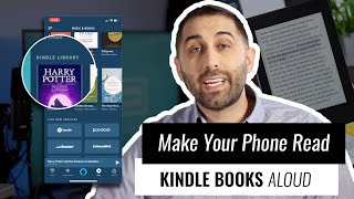 How to Listen to Kindle Books on iPhone [upl. by Shoshana]