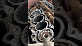 Top gasket change automobile mechanica mechanic mechancial shorst dontwannamissathing [upl. by Dnomaid859]