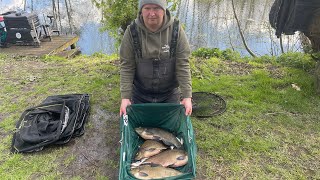 Feeder fishing at Gull Farm Fishing Lake [upl. by Nolyarg724]