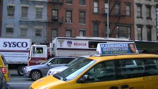 FDNY  Rescue 1 With The Mack  3612 [upl. by Gwennie]