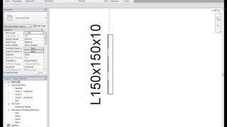 Revit Structure Tutorial  Editing Angle and Channel Sectionswmv [upl. by Layor]