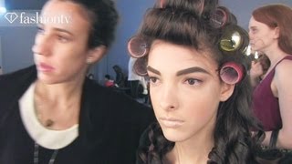 Rodrigo Rosner SpringSummer 2013 Backstage at Sao Paulo Fashion Week  FashionTV [upl. by Assyle]