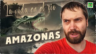 La vida en el río más largo del mundo Amazonas [upl. by Hgeilhsa]