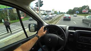 Renault TRAFIC 16 dci 4K  Test Drive 19 POV [upl. by Kennan]