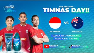 THE DERBY S2 EPS 24 LIVE REACTION TIMNAS  INDONESIA VS AUSTRALIA [upl. by Ingeborg895]