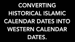 Islamic Calendar [upl. by Etnauq]