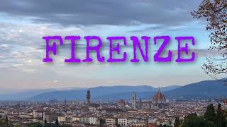 Documentario sulla città di Firenze 4K [upl. by Bartley]