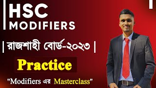 HSC Modifiers  Rajshahi Board  2023  রাজশাহী বোর্ড  ২০২৩  Mr HSC English [upl. by Lauder]