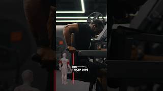 MACHINE TRICEP DIPS 💪 [upl. by Lhadnek255]