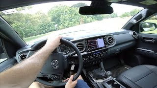 Toyota Tacoma TRD Sport 6 Speed Manual POV ASMR [upl. by Grishilda]