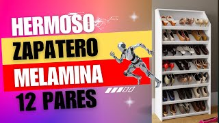 COMO CREAR UN ZAPATERO DE MELAMINA [upl. by Azral]