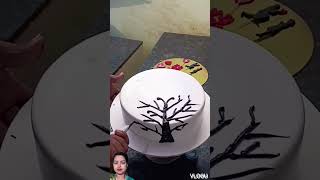 Anniversary cake design shortsfeed viraltrending [upl. by Muryh767]