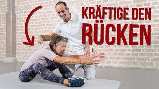 Krafttraining bei Rückenschmerzen 💪 [upl. by Ajim]