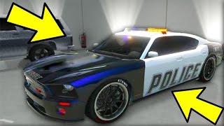 HOW TO STORE amp CUSTOMIZE POLICE CARS IN GTA 5 GTA 5 [upl. by Thaine458]