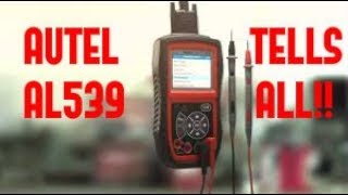 Autel AL539 OBD2 Diagnostic Scanner  Demo and Review [upl. by Georgi]