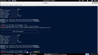 SMTPUserEnum  SMTP Username Guessing Tool Kali Linux [upl. by Lednew]