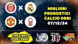 Consigli per le scommesse sportive pronostici sul calcio e scommesse per oggi Girona vs Real Madrid [upl. by Kirven]