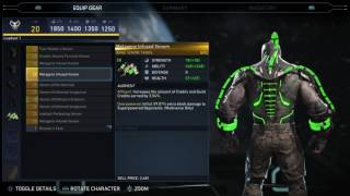 Injustice 2  Bane Epic Gear Showcase Special Moves [upl. by Navek171]