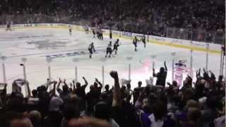 LA Kings 2012 SCF Game 6 Goal 4 from the stands [upl. by Persse]