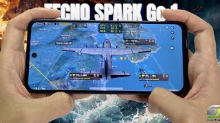 TECNO SPARK Go 1 test game PUBG Mobile  Unisoc T615 [upl. by Ainos44]