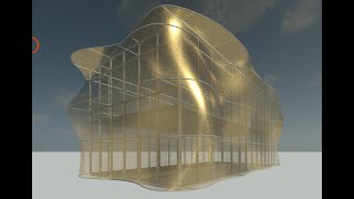 Revit Tutorial Day 15  Curved Facade [upl. by Eloisa]