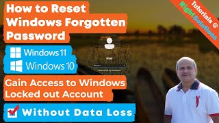 Reset Windows 11 Forgotten or Lost password for Local Signin Without Losing Data [upl. by Ahsirhcal]