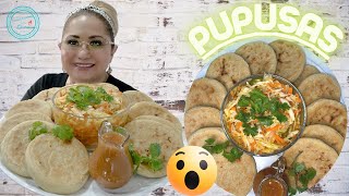 Pupusas Recipe Step by Step Tutorial My Version [upl. by Landing]