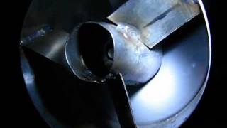 Pulsejet Turbine Engine Test [upl. by Hatokad]