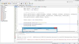 Lab 8 Event Handling in JavaFx Simple Calculator [upl. by Raquela]