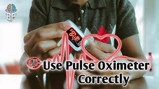 Pulse Oximeter  How to use it at Home  ExpertsKiSuno [upl. by Plafker]