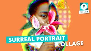 Create A Surreal Portrait Collage in Pixlr E [upl. by Acila]