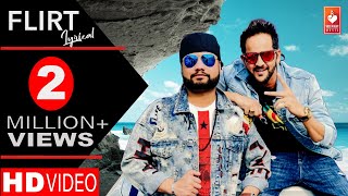 Flirt Lyrical Video MD KD  Haryanvi songs Haryanavi 2019  Sam Vee  Sanya [upl. by Acirred]