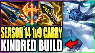 THIS SEASON 14 KINDRED BUILD HARD CARRIES EVERY GAME Sundered Kindred Is Legit S Tier [upl. by Hump265]