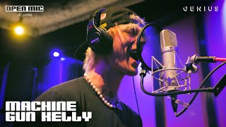 Machine Gun Kelly quottitle trackquot Live Performance  Open Mic [upl. by Rollecnahc]