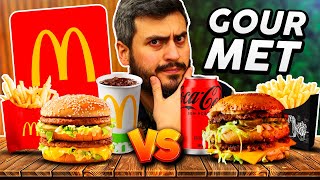 McDonalds Vs McGourmet Big Mac [upl. by Trakas942]