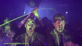 Uv paint party hire at the lemon shed bradford [upl. by Olram]