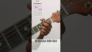 G  Cadd9 Em7  D ❤️ guitar guitartutorial shorts ytshots [upl. by Trenton]