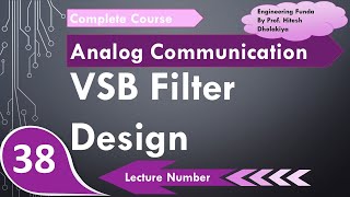 VSB Filter Designing  Vestigial Sideband Demodulation  VSB Filter  Basics of VSB [upl. by Cahan]