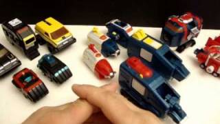 VEHICLE VOLTRON  DAIRUGGER XV MATCHBOX PAYSET TOY REVIEW [upl. by Tnerb190]