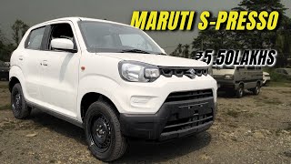 Maruti Suzuki S Presso Top Model 2024 Review Features Price [upl. by Taddeusz]