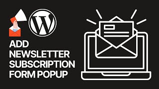 How To Add a Newsletter Subscription Form In WordPress Website For Free 📧 [upl. by Iad]