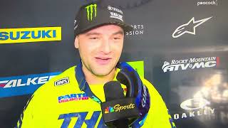 Cooper Webb has arm pump like morning wood after win [upl. by Jakie]