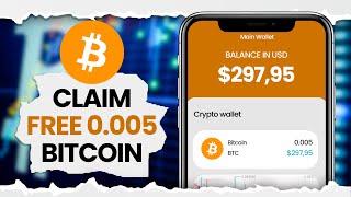 Get 0005 Free Bitcoin Earn Free Crypto Without Investment [upl. by Florrie]