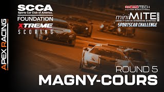 Ricmotech miniMite Sportscar Challenge  Round 5 at MagnyCours [upl. by Nilecoj313]